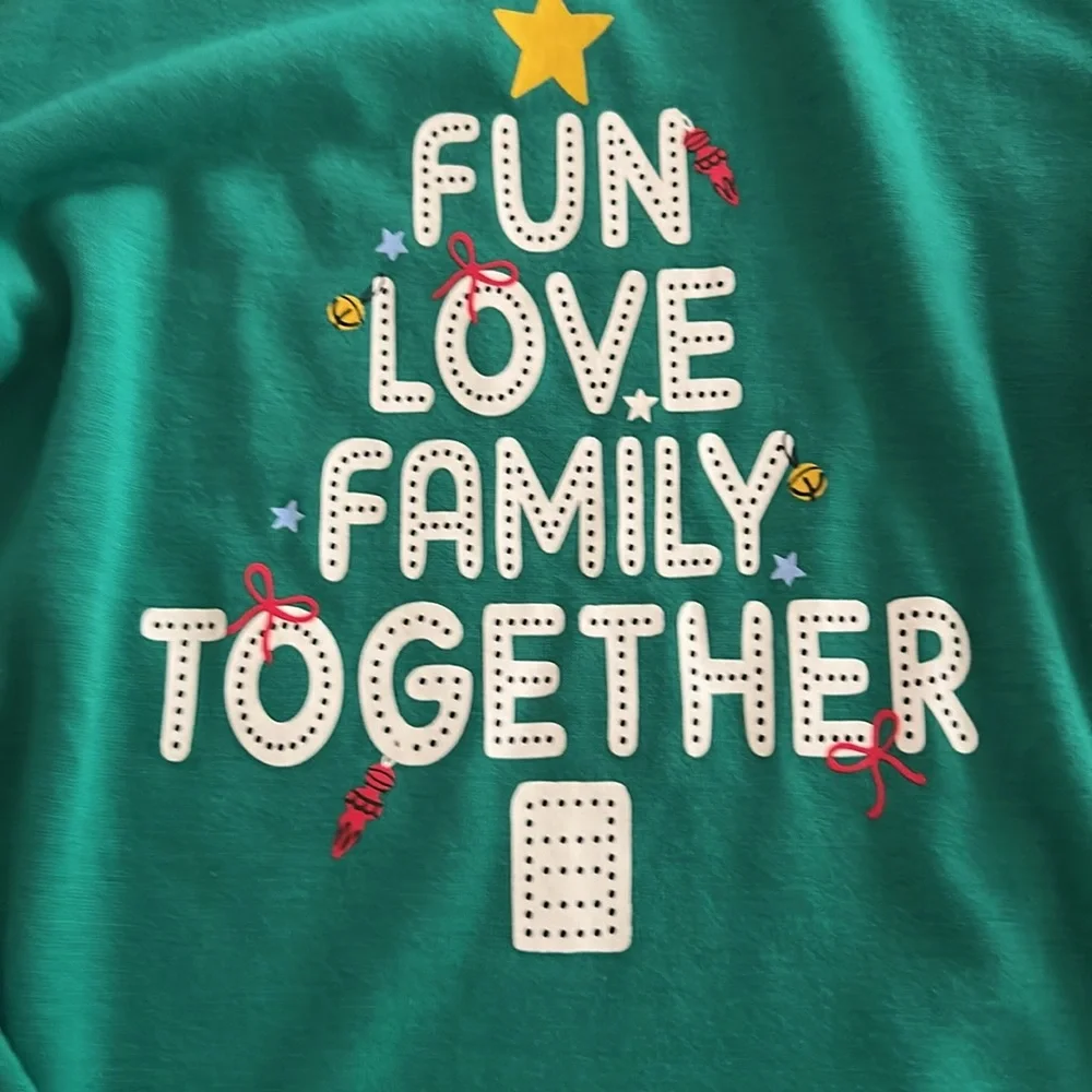JAMMIES FOR YOUR FAMILIES Christmas Pajama 2pc Short Sleep Set Boys 4 NWT